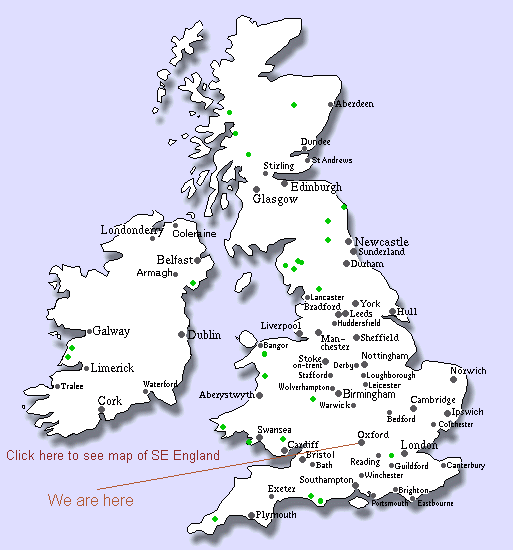 Map of Great Britain